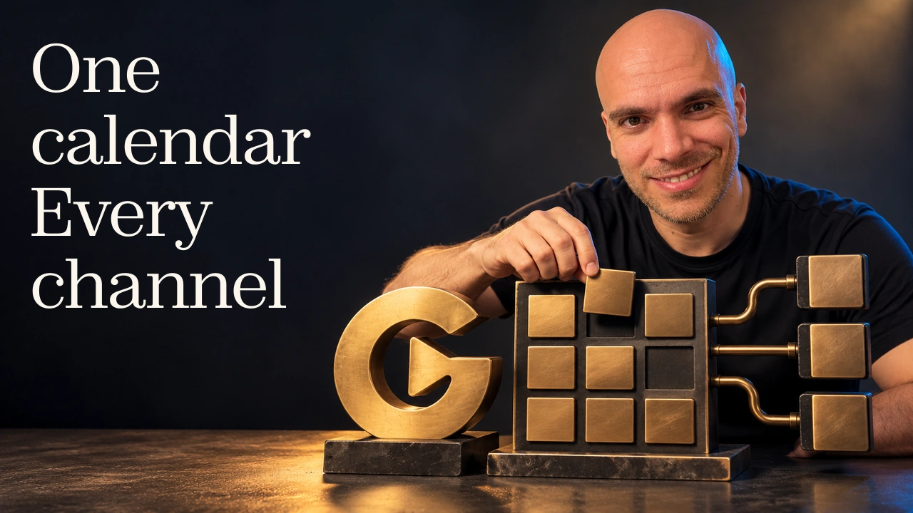 How to Automate a Cross-Platform Content Calendar cover