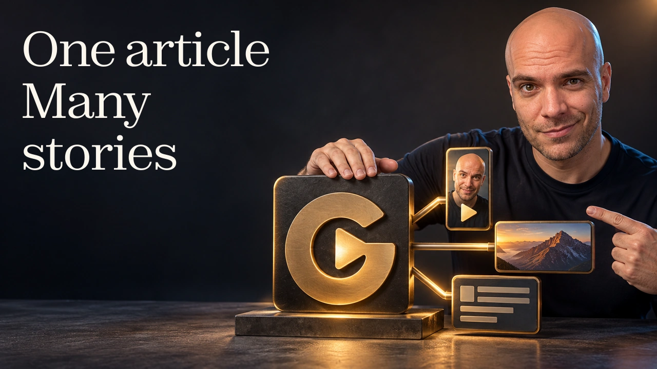 How to Repurpose a Blog Post Into Video, Images, and Social Posts cover